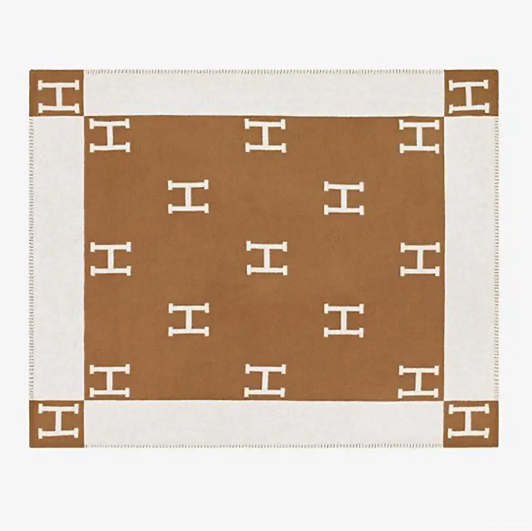 HERMES THROW BLANKET WOOL CLASSIC 0529